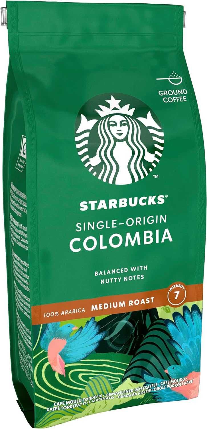 ZESTAW 6 STARBUCKS House Blend, Medium Roast, Kawa Mielona 200g