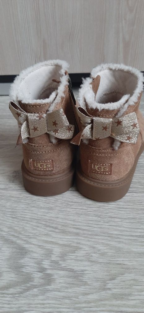 Ботинки UGG 27р. Угги демисезонные ботиночки  17см.