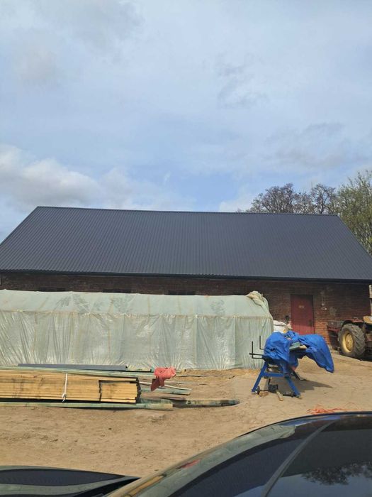 Usługi dekarskie, krycie papą i docieplenia.