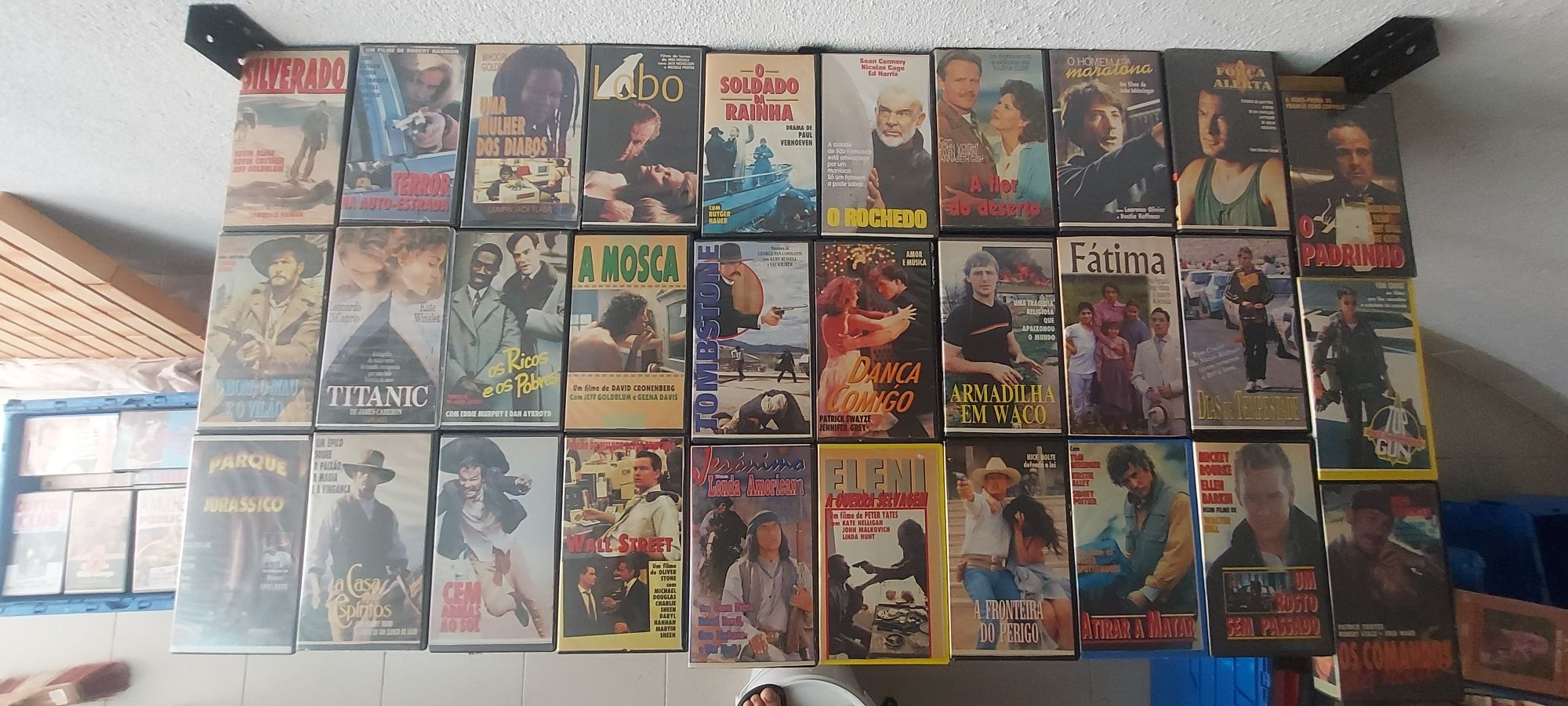 Cassetes VHS Filme Antigos