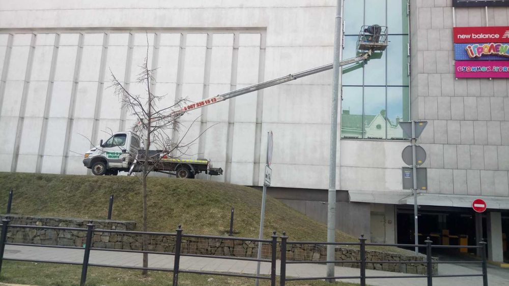 Автовишка. 21, 18м. Автовишки Львів, вишка. Автовышка