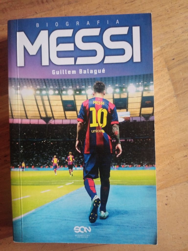 Książka biografia historia Messi