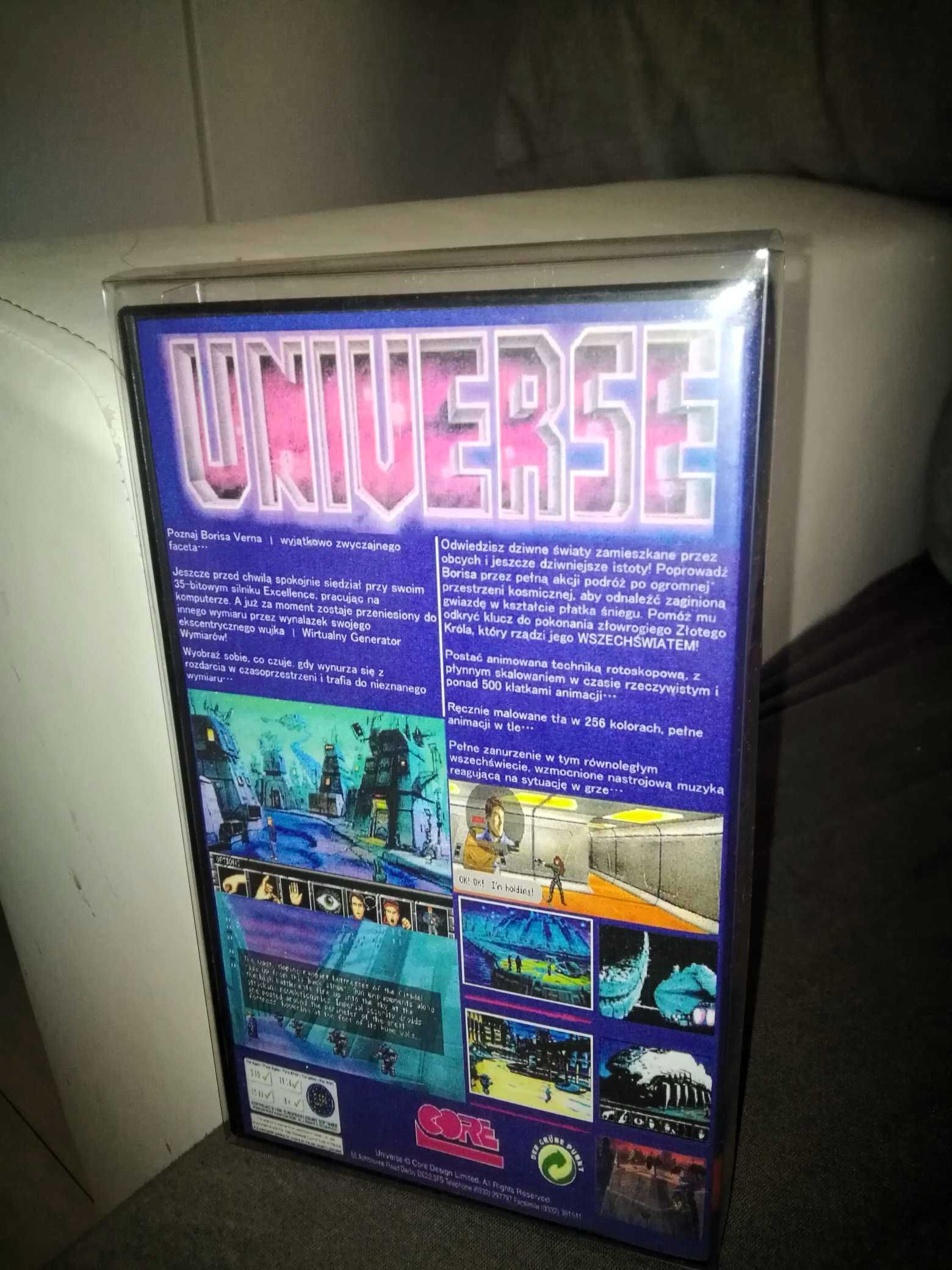 Universe - Gry stacja dyskietki dla crt Amiga 500 / 600 komputer gier
