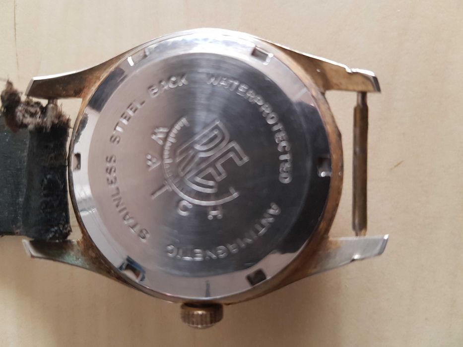 Zegarek nareczny zabytkowy antyk vintage RE WATCH 17 RUBIS Automat