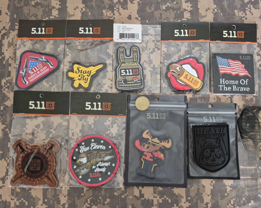 5.11 Патчі/Шеврони