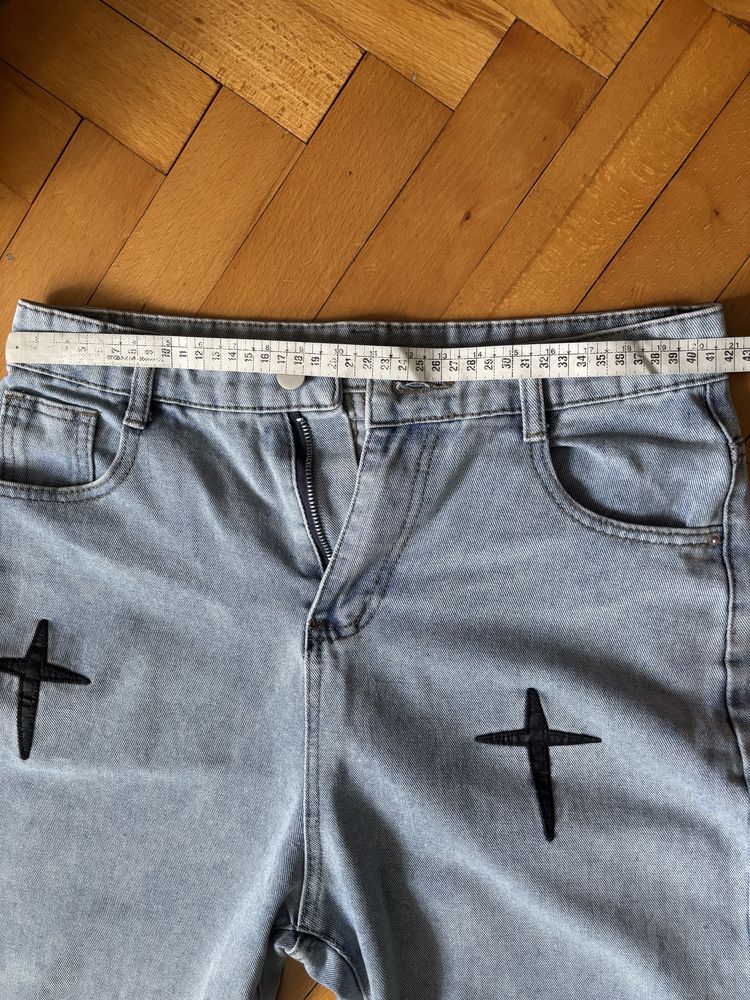 Джинси Baggy блакитні L