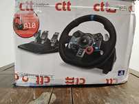 Volante Logitech G29 Driving Force + Headset Astro Gaming A10 - Novo