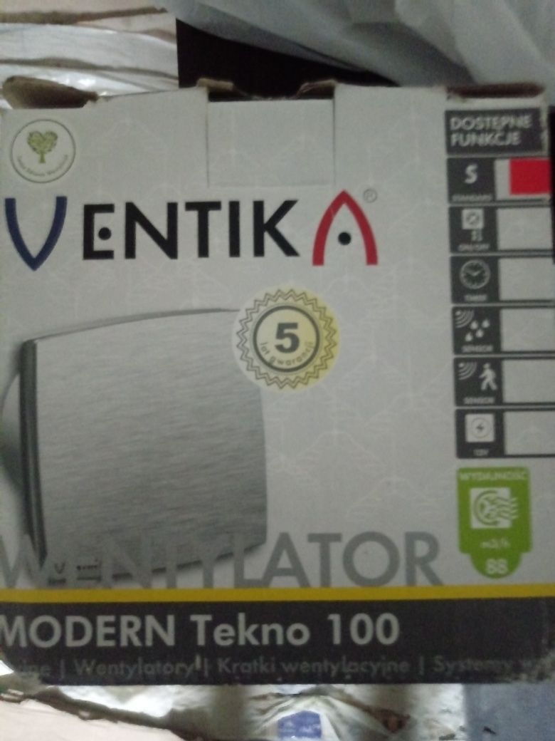 Wentylator Ventika modern 100