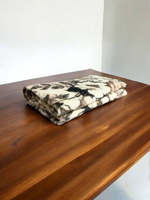 Плед- покривало двоспальне розмір  200*220 Koloco (махра\мікрофібра