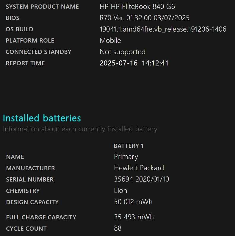 Portátil HP EliteBook 840 G6 i5 8365U/16GB/256GB SSD/14"FHD