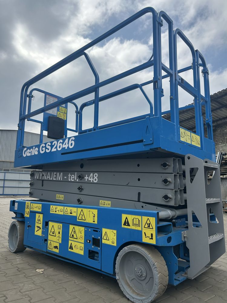 Podnośnik nożycowy Genie GS 2646 Wynajem