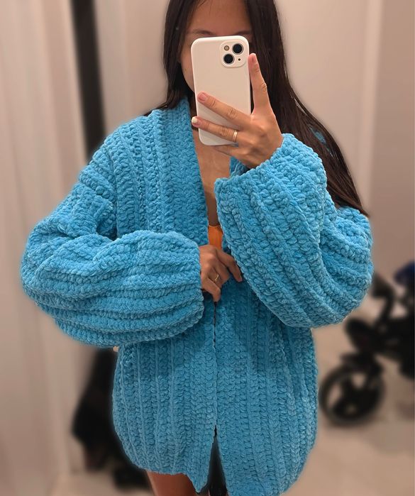 Кардигани в’язані / кофти плюш