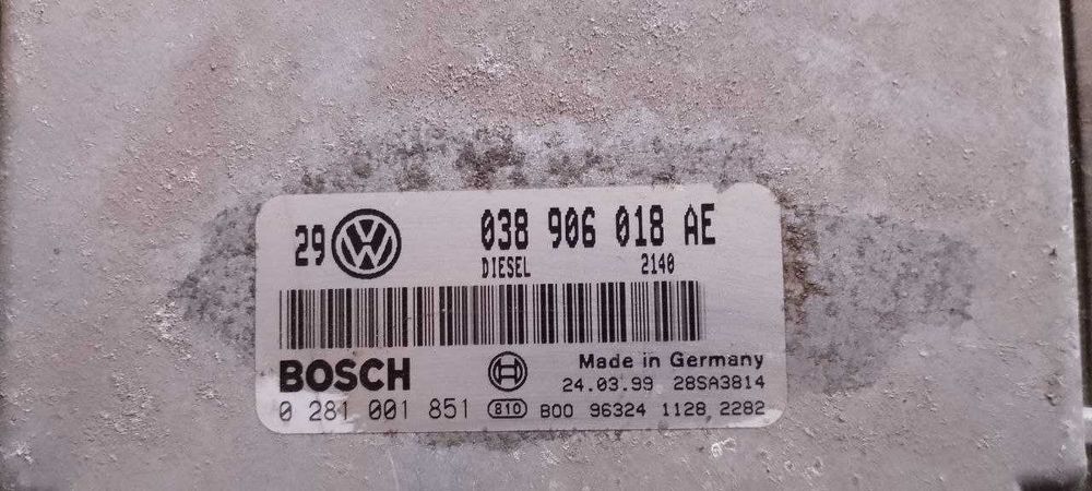 Блок управления ЭБУ ЕБУ VW golf 4 1.9 TDI МКПП Bosch
