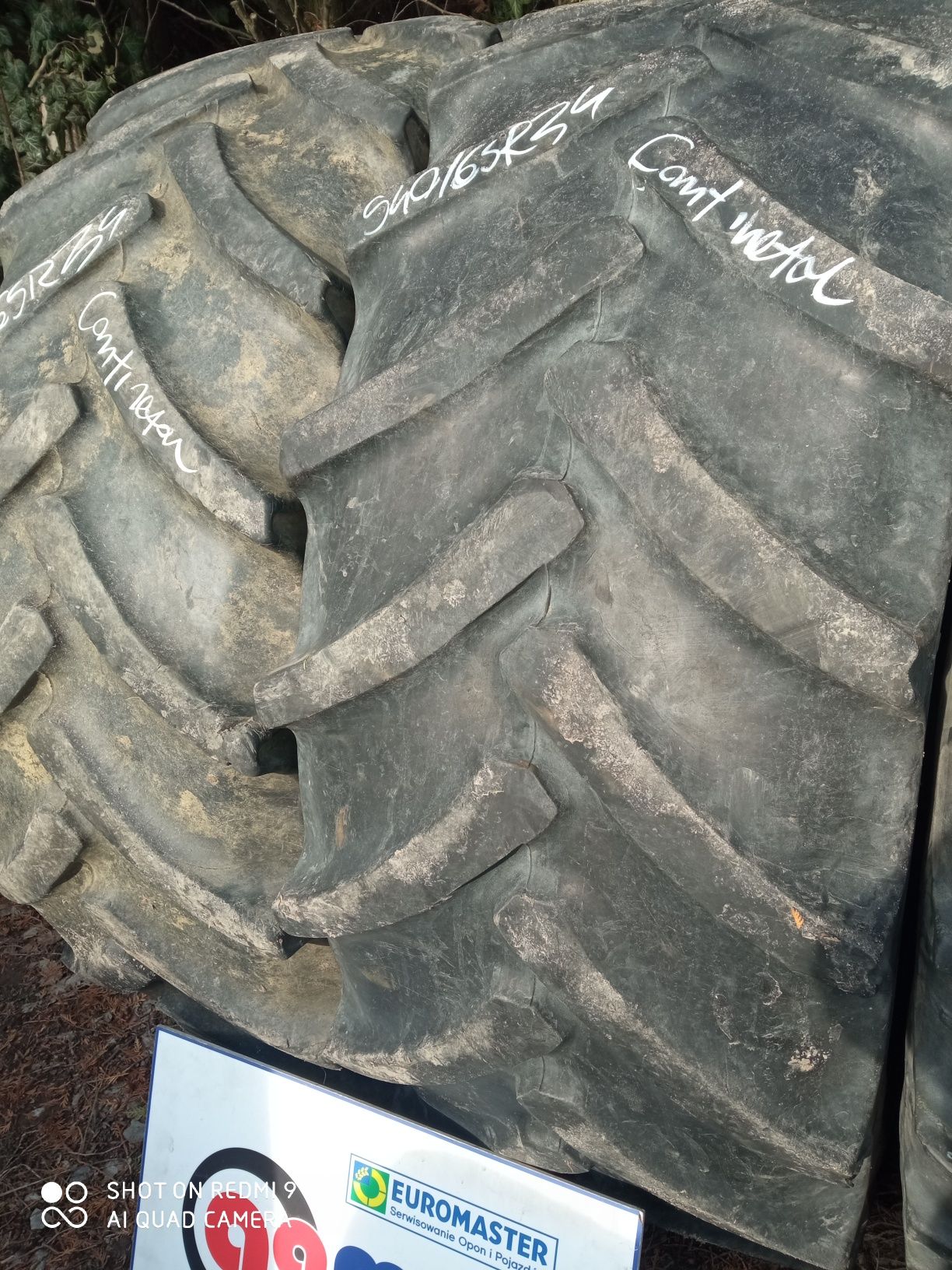 540/65R34 Continental opony używane rolnicze para