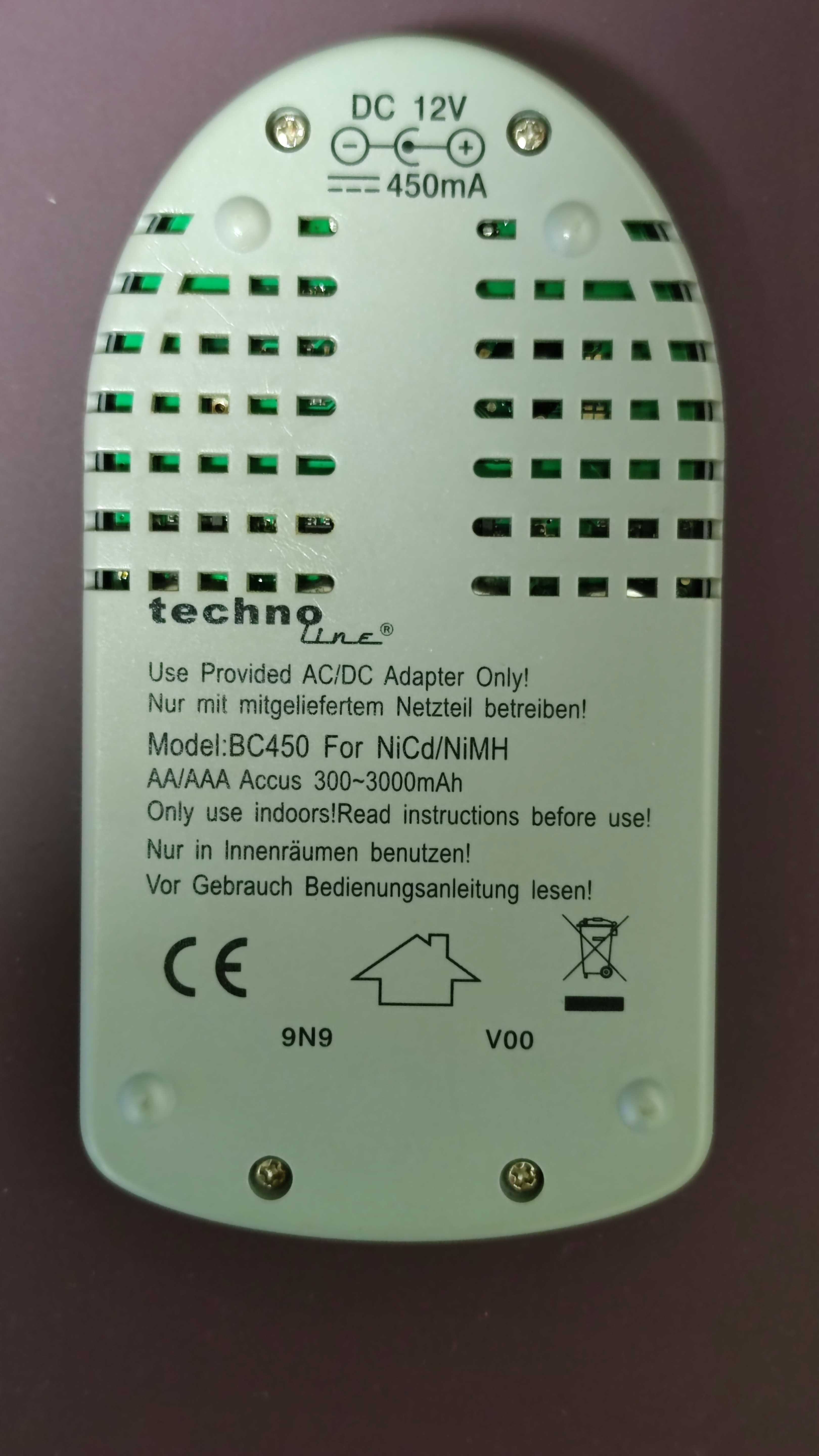 Зарядное устройство Technoline BC-450 (Germany)