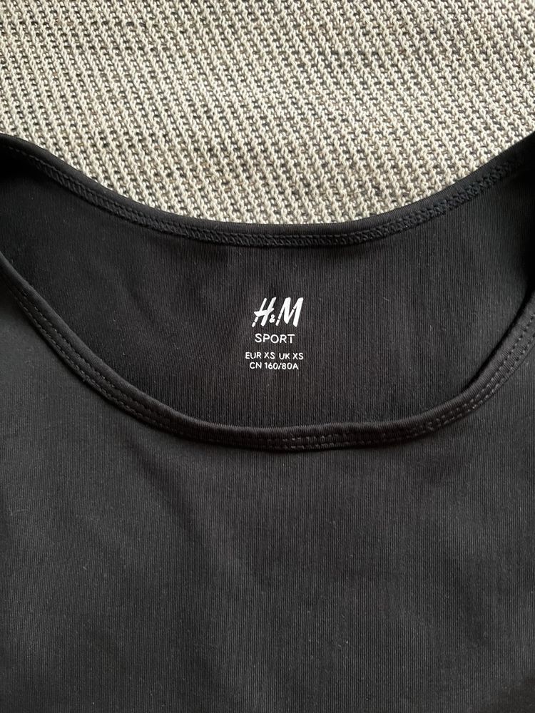 Activewear top da H&M, tamanho XS