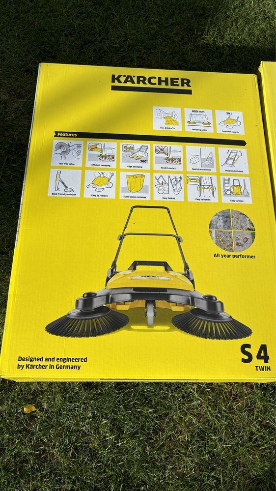 Підмітальна машина karcher s4 ; s4 twin ; s4twin 2in1