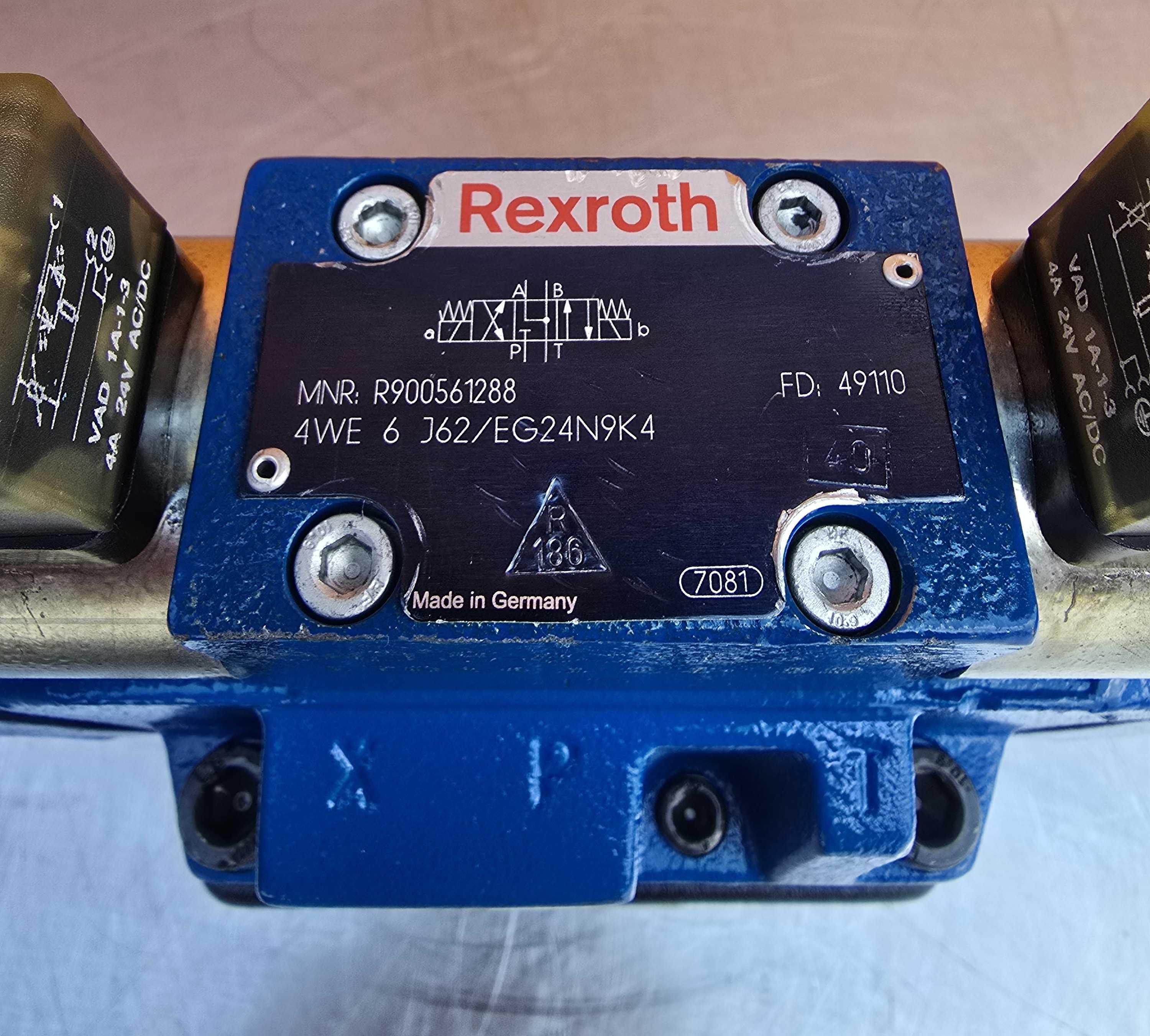 Elektrozawór Hydrauliczny Zawór Kierunkowy 24V Rexroth Rozdzielacz