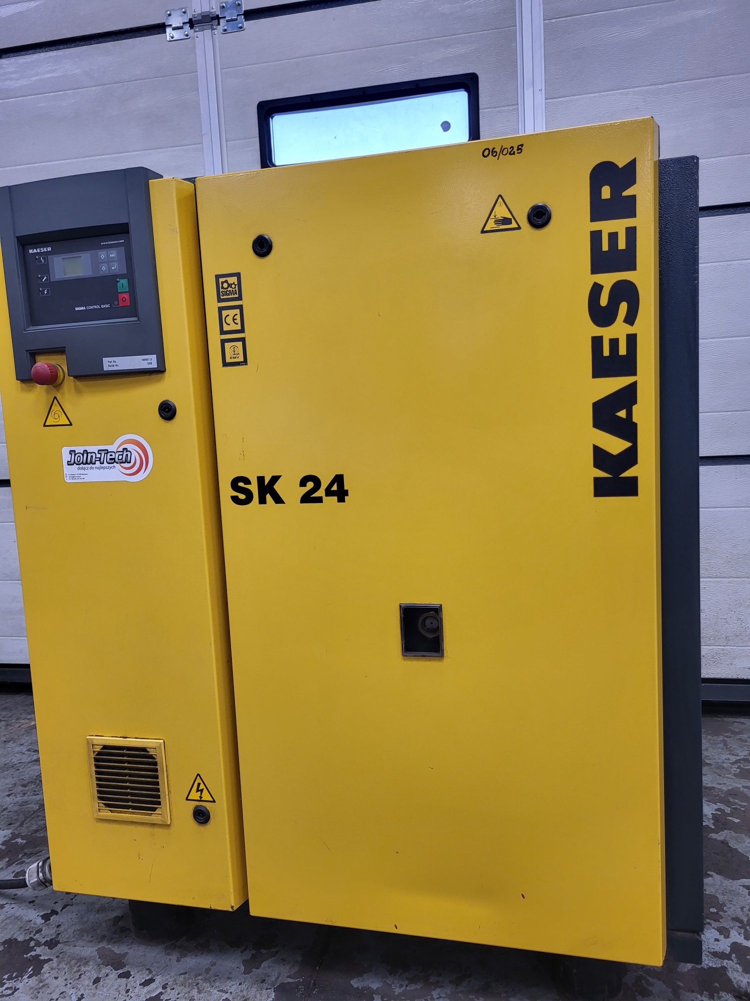 Sprężarka śrubowa  kompresor 15 kW Kaeser sk24