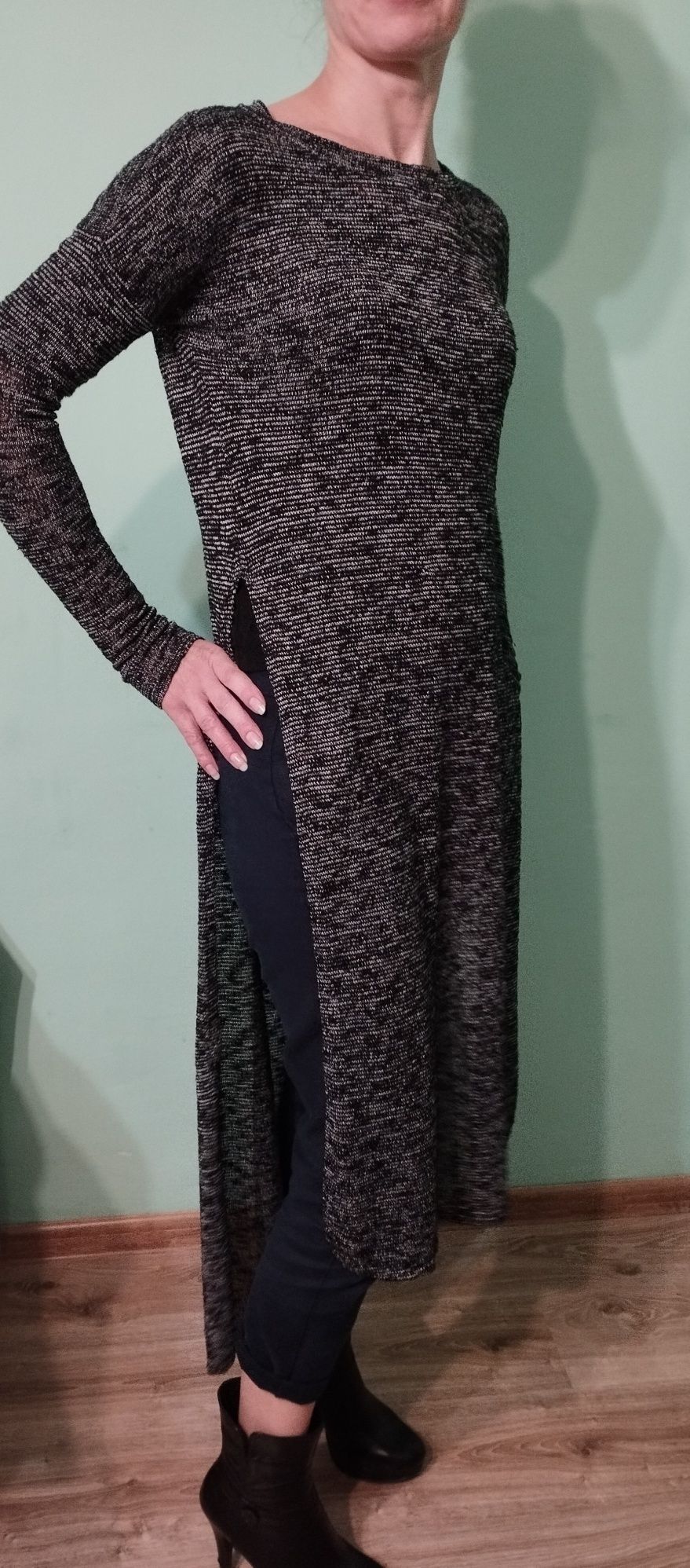 Tunika/  Sweter długi  rozm. S/M
