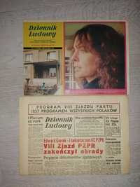 Dziennik Ludowy 15-17  Luty 1980 rok