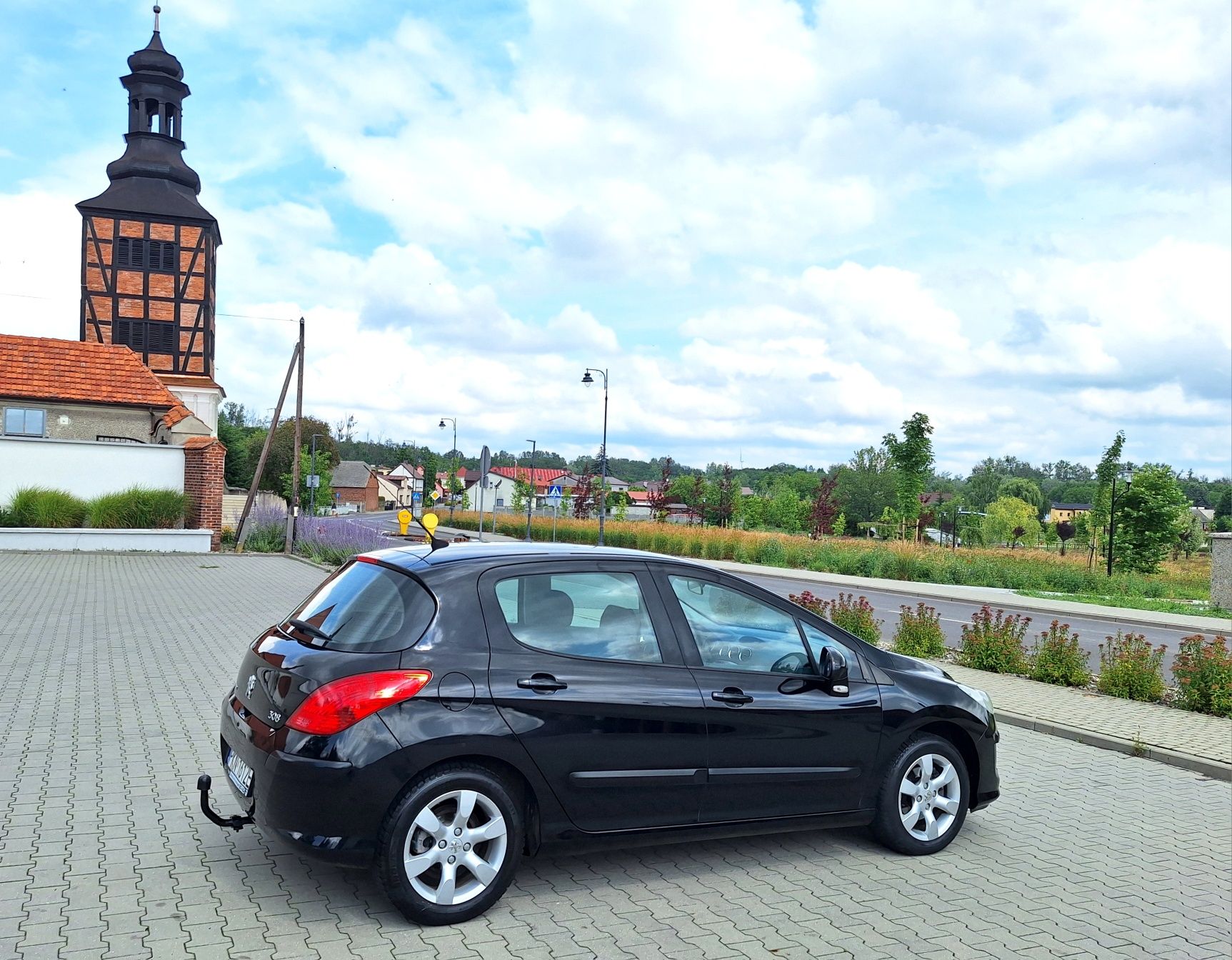 Peugeot 308 1.6 120km* czarny* climatronik*wielofunkcja*alufelgi*isofx