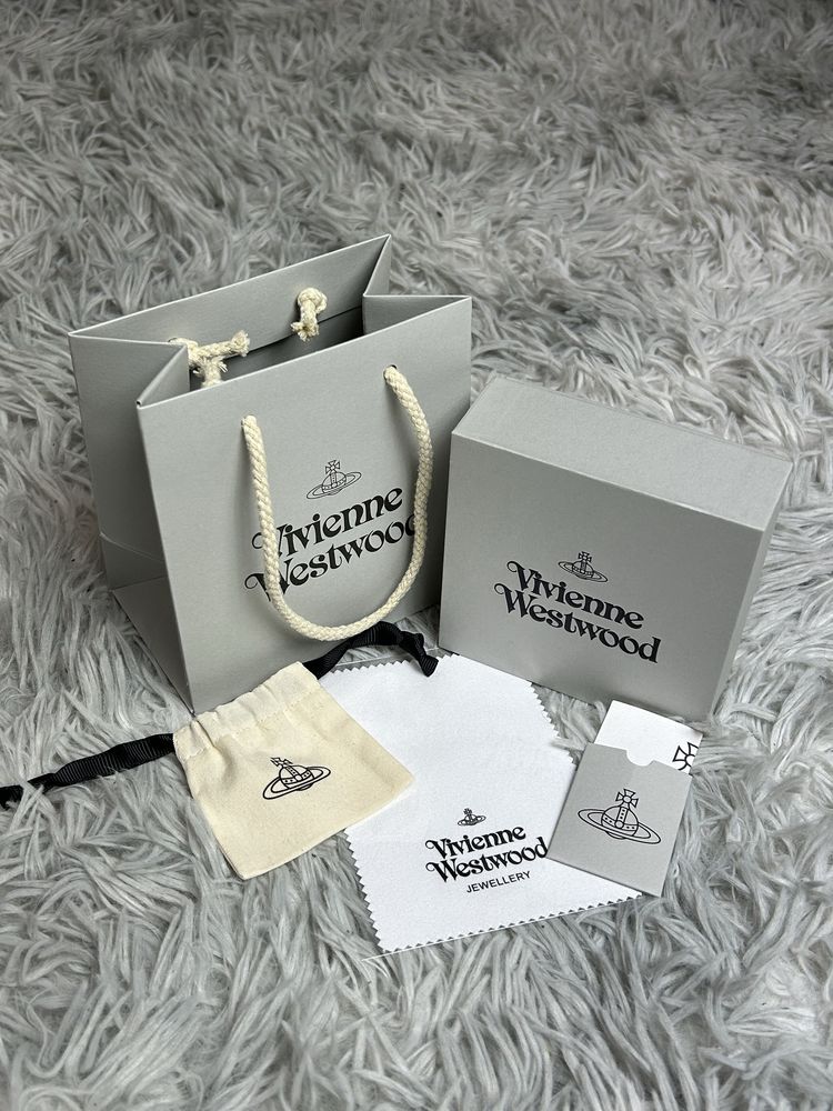 Vivienne Westwood Pearl Saturn Necklace подвеска бусы намисто підвіска