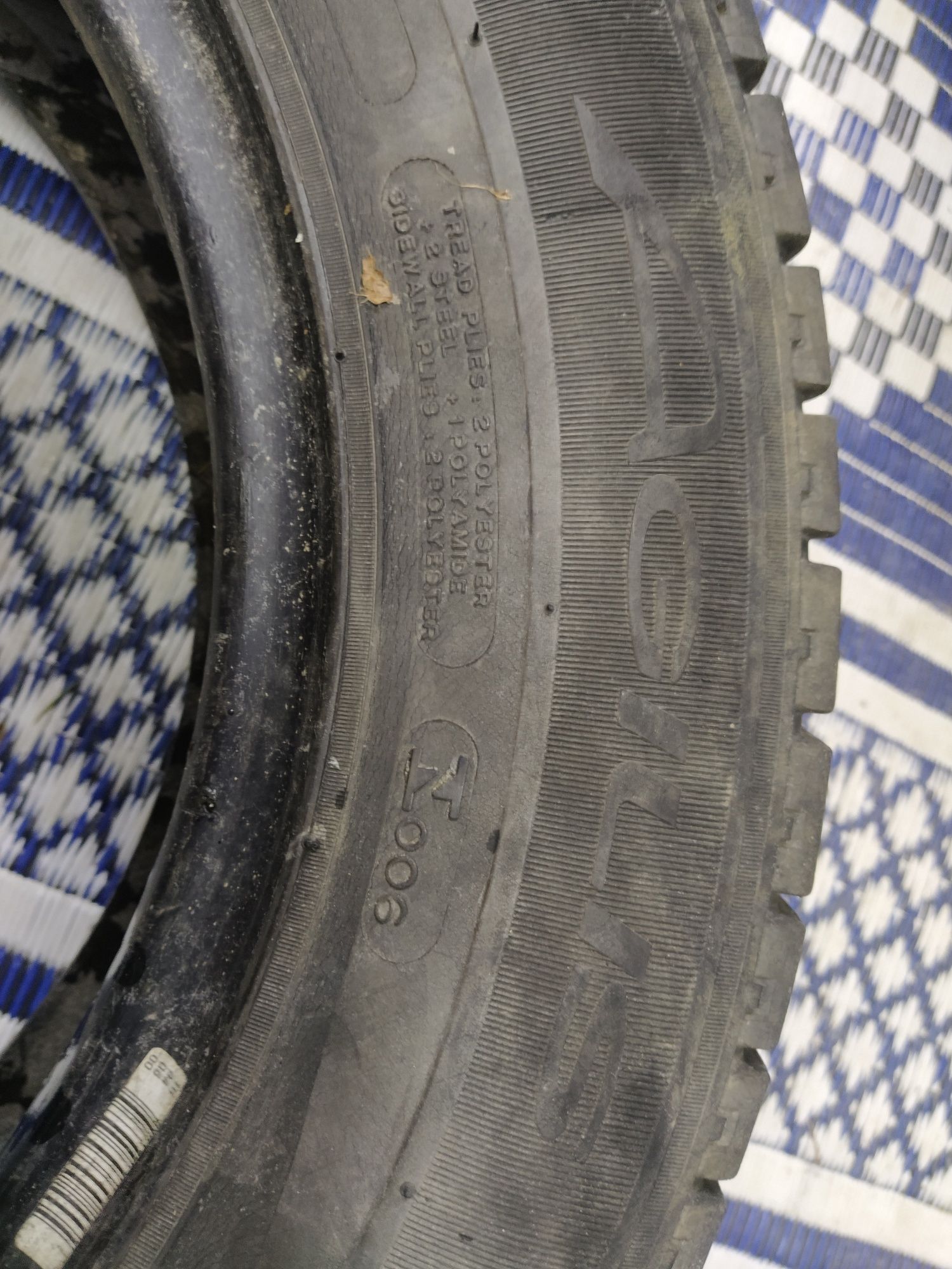 Opona letnia 195/75r16C MICHELIN 6mm