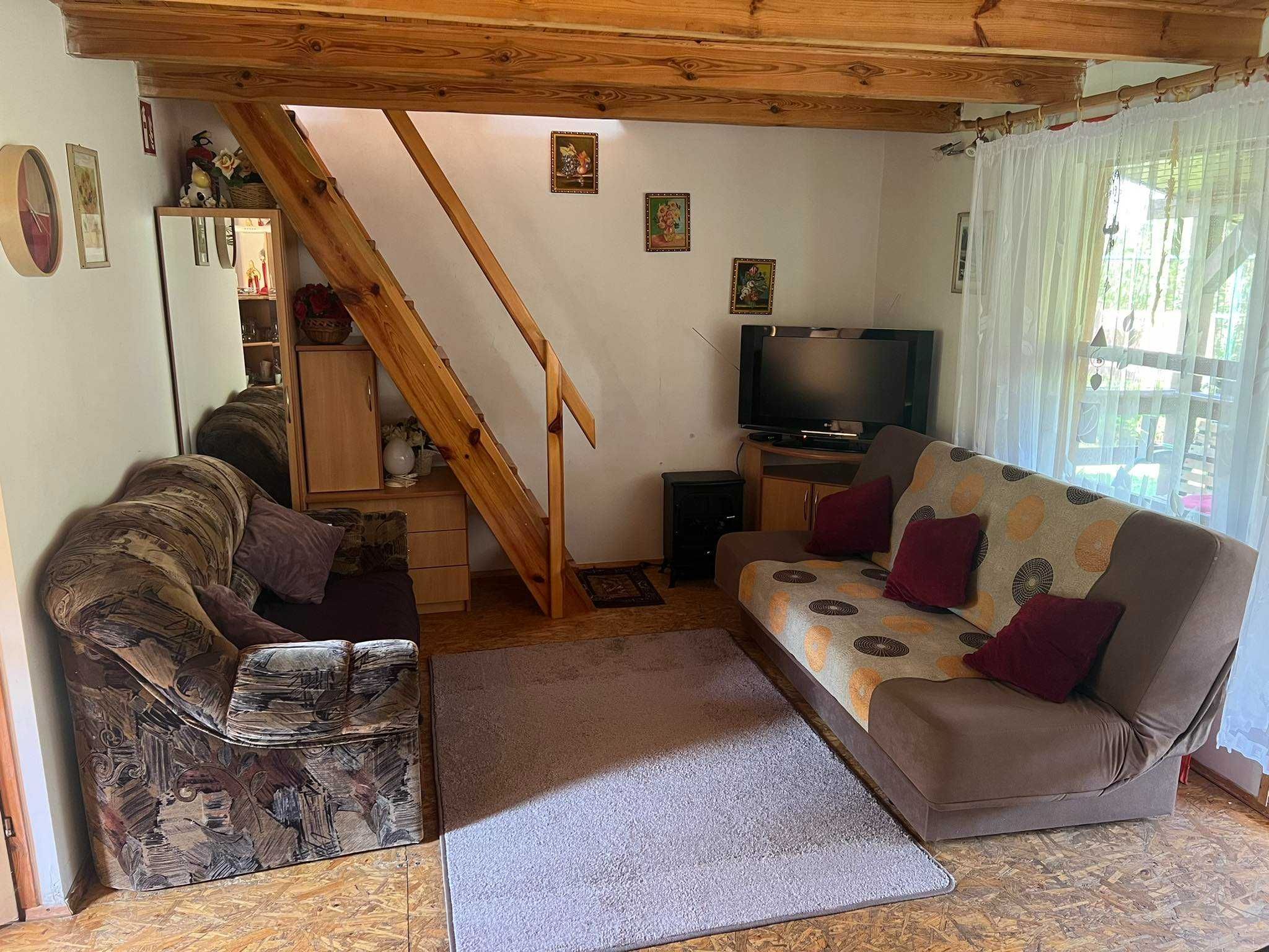 Domek letniskowy k/Giżycka. Mazury Centrum Nocleg 2-10 osób.