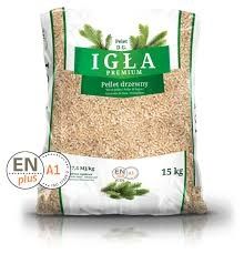 Pellet IGŁA 6mm En A1 plus Premium. Pellet sosna transport  SUPER CENA