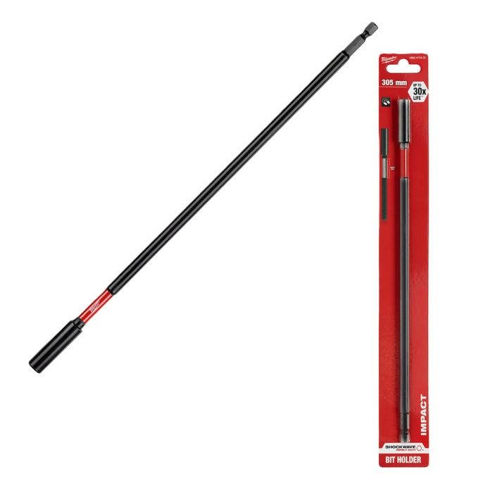 uchwyt magentyczny bit 1/4 305mm milwaukee shockwa