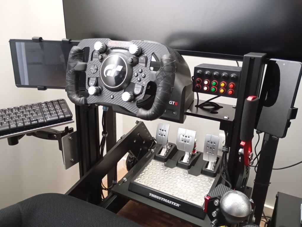 Vendo thrustmaster T-GT 2 com ou sem periféricos...
