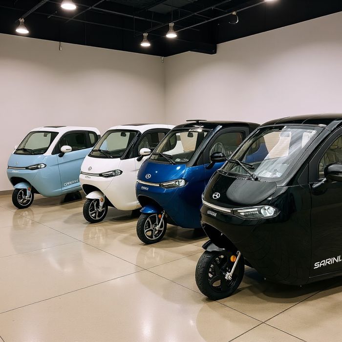 Sarini Tito S l2e na dowod osobisty aixam ligier microcar prawa jazdy