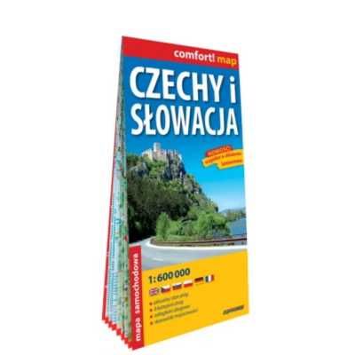 Comfort! map Czechy i Słowacja 1:600 000 - praca zbiorowa