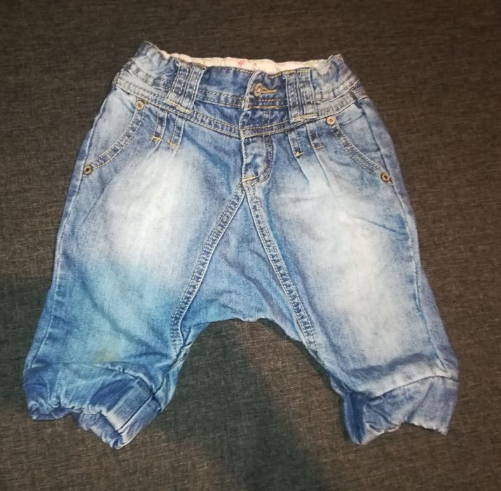 KIDS DENIM Super jeansowe jogersy w stanie idealnym, jak nowe