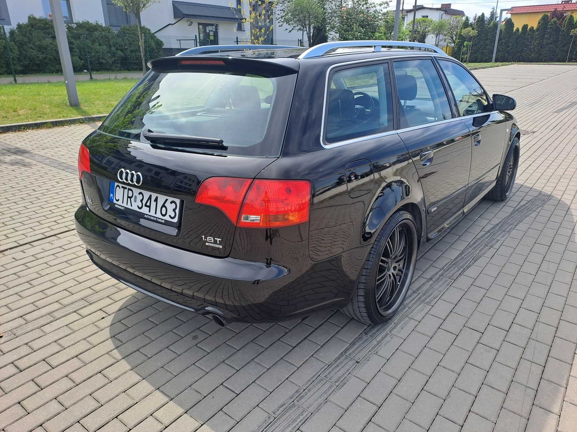 Audi A4 B7 Kombi Quattro 1.8T 163KM S-LINE LPG ALU 19" Godna Uwagi