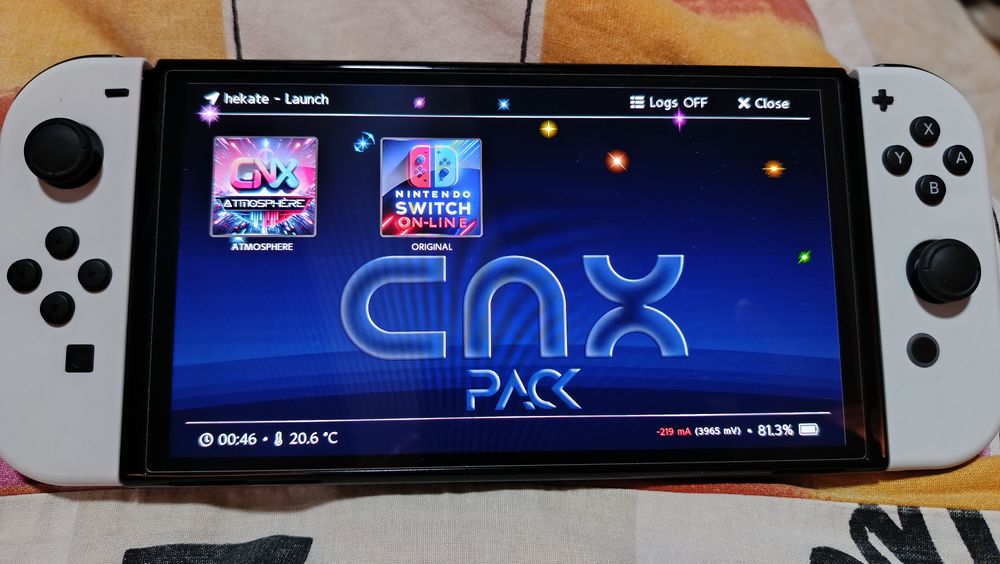 Switch versão OLED desbloqueada