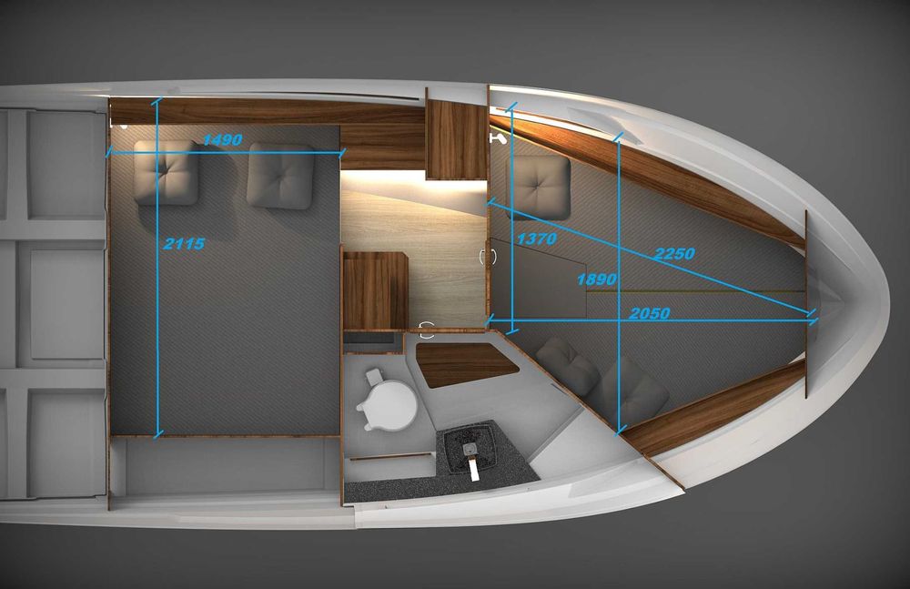 Czarter jacht motorowy Nautic 880 Mazury bez patentu HouseBoat
