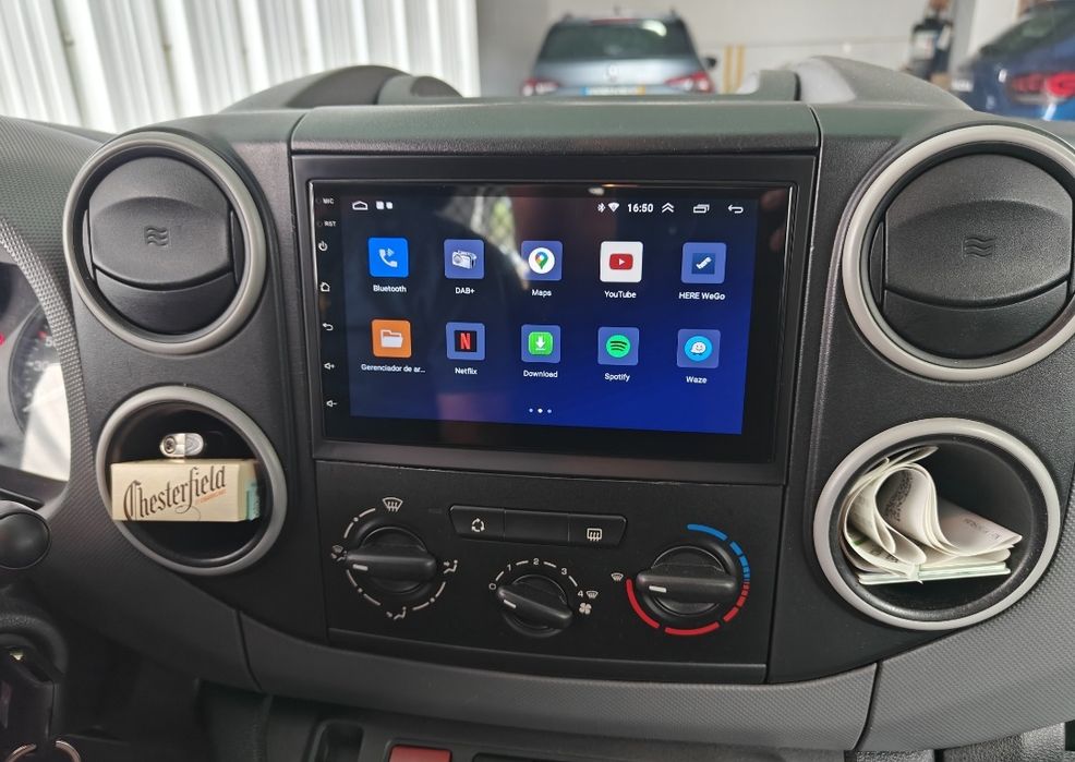 Radio Android Citroen Berlingo Jumpy Peugeot partner Expert Fiat Scudo