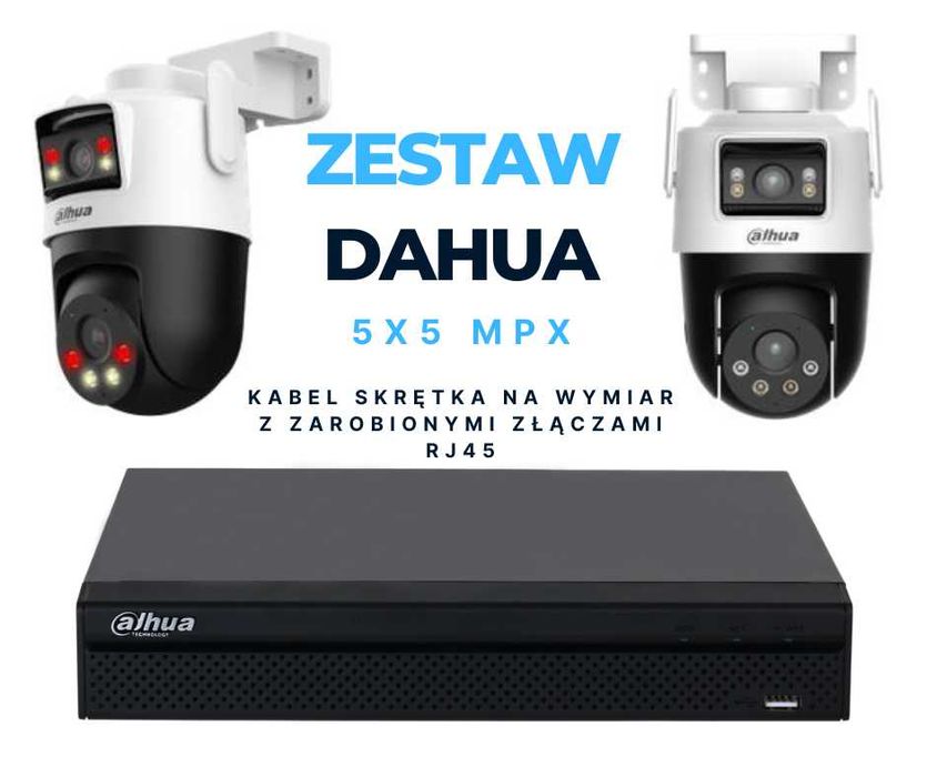 Zestaw monitoringu Dahua Rejestrator Kamera _Fachowa Obsługa Klienta_