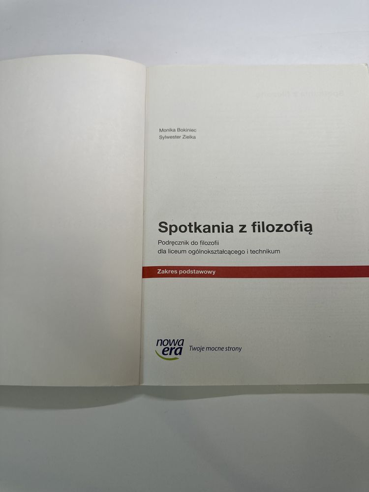Spotkania z filozofią klasa 1