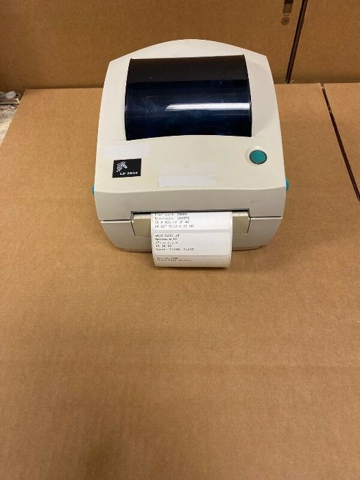 Термопринтер Zebra LP 2844, COM, USB, LAN для Новой Почты