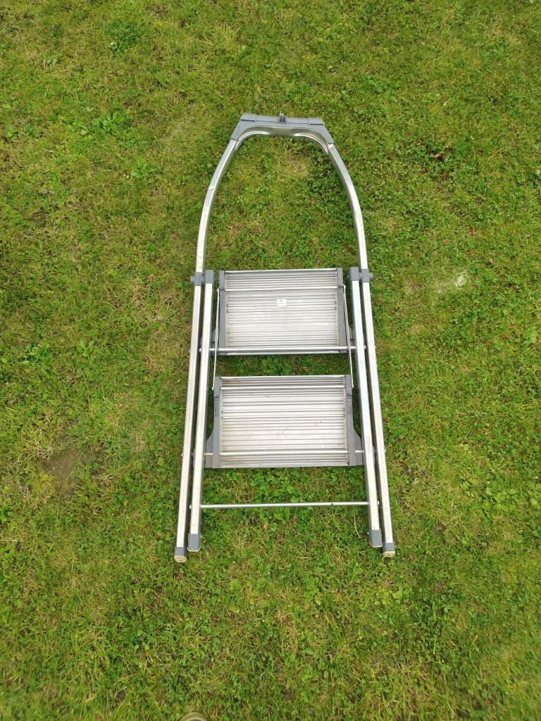Drabinka dwustopniowa aluminiowa