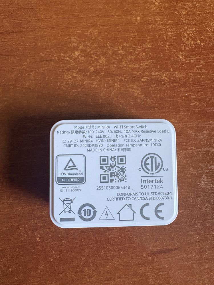 Sonoff minir4 реле wifi