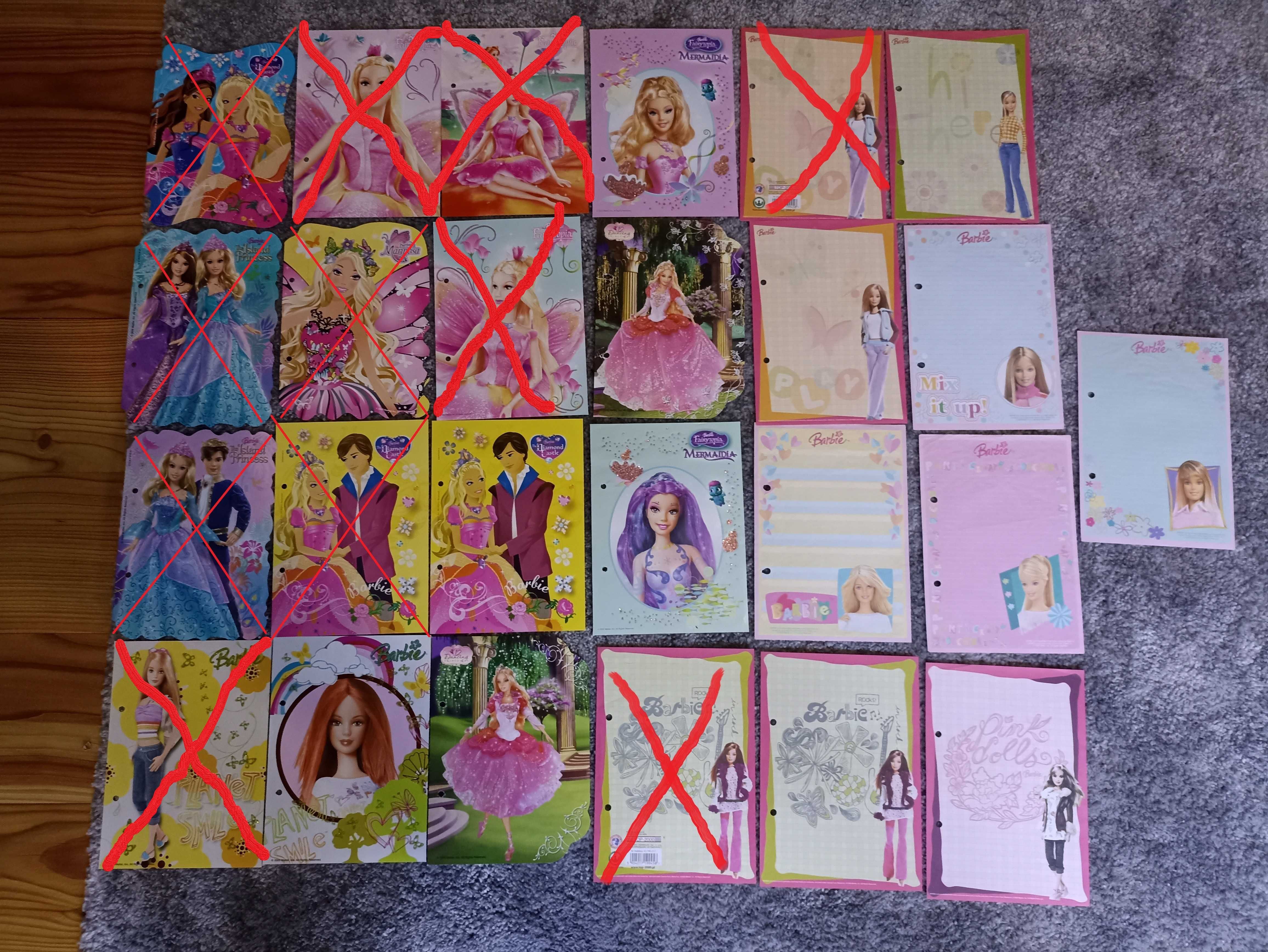 43. Karteczki Barbie a5
