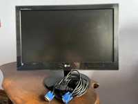 Monitor LG FLATRON 22 cala SPRAWNY + kable