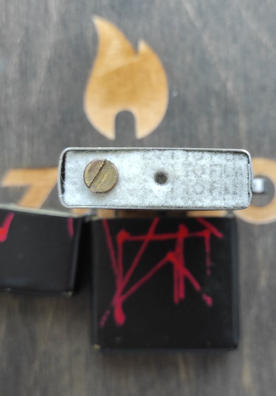 Zippo граффити редкая