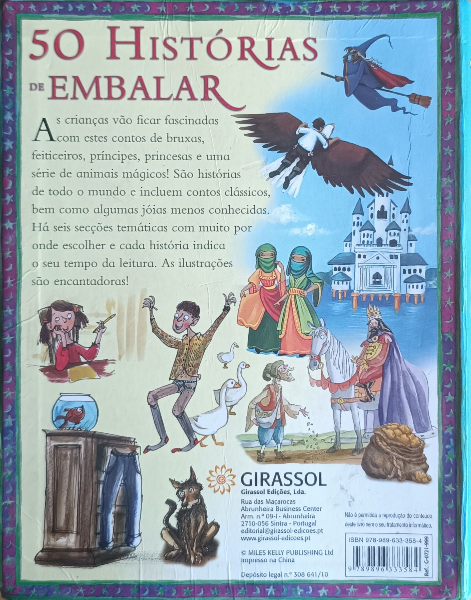 50 Histórias De Embalar_Livro infantil