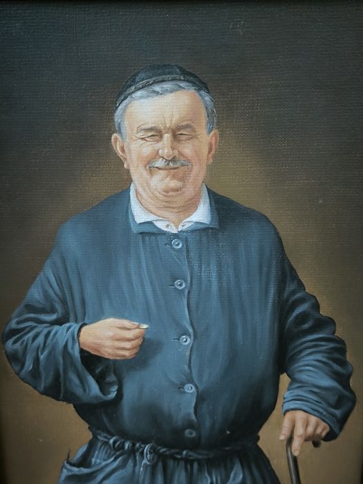 Obraz olejny Jarosław Jędrzejewski sygnowany