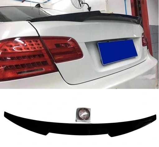 spoiler lotka spojler na klapę BMW E92 M4 STYLE CZARNY POŁYSK M PAKIET